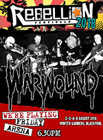 Warwound - Rebellion Festival, Blackpool 3.8.18